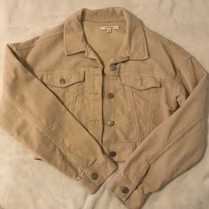Pacsun cropped corduroy jacket